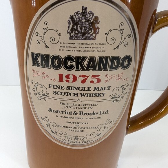 Knockando 1975 Fine Single Malt Scotch Whisky Advertising Pub Jug Water Jug - Picture 2 of 7
